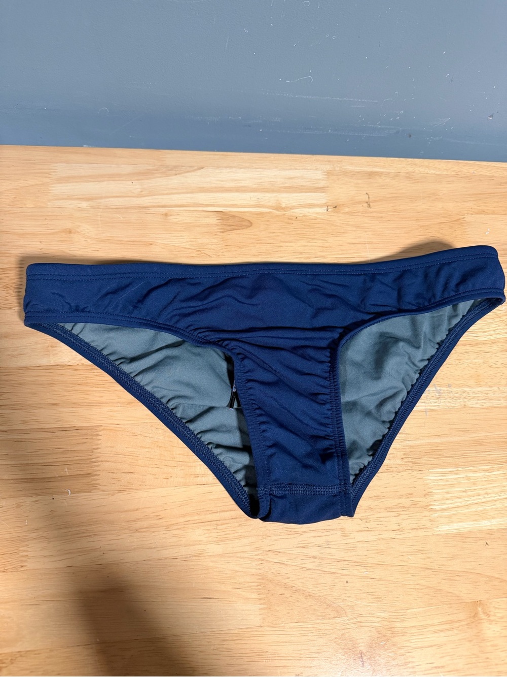Jolyn clothing navy blue bikini bottoms